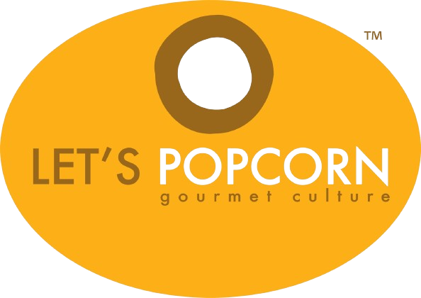 Let's Popcorn Brand Logo