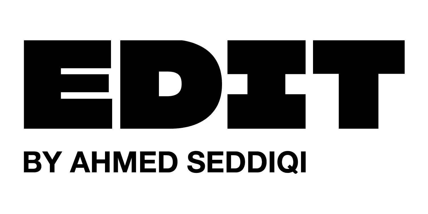 EDIT by Ahmed Seddiqi Brand Logo