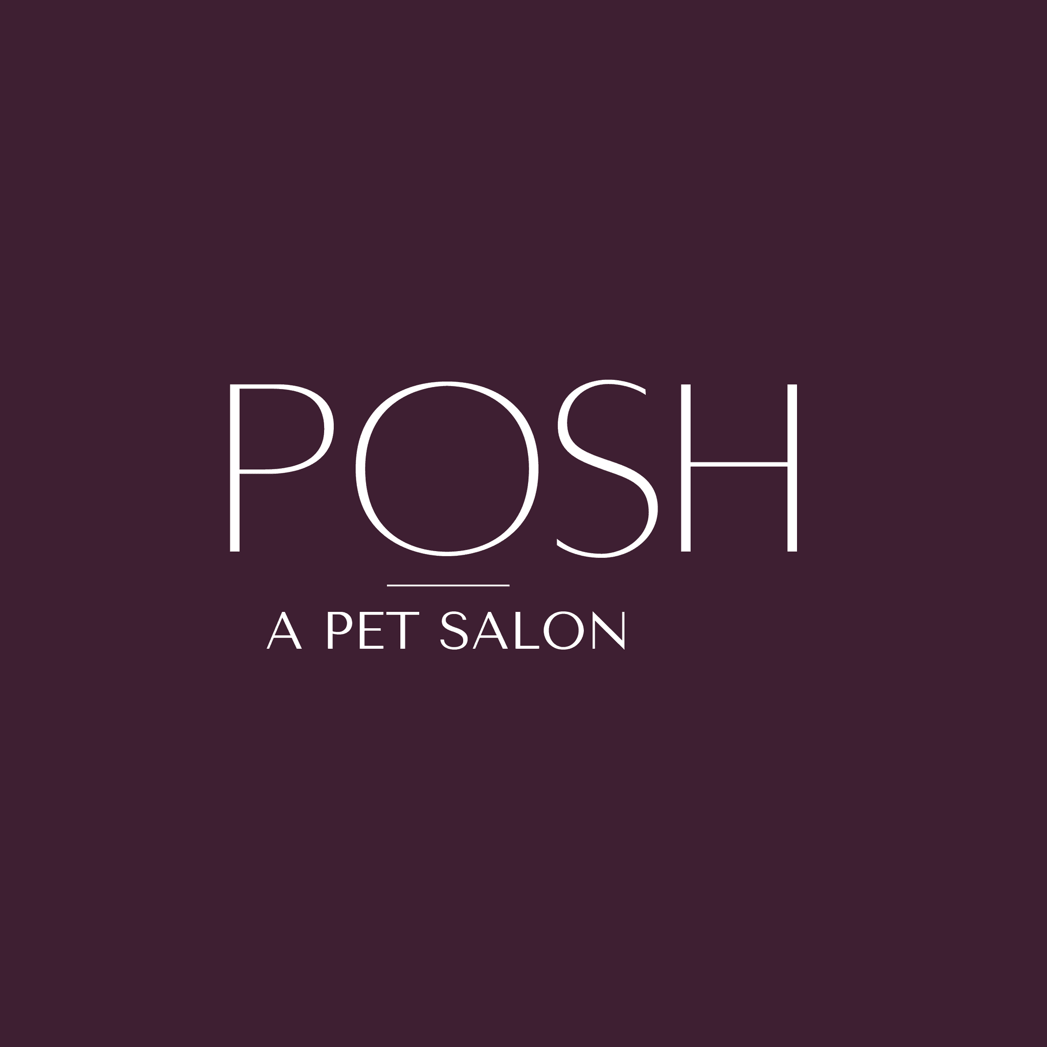 Posh Pet Salon Brand Logo